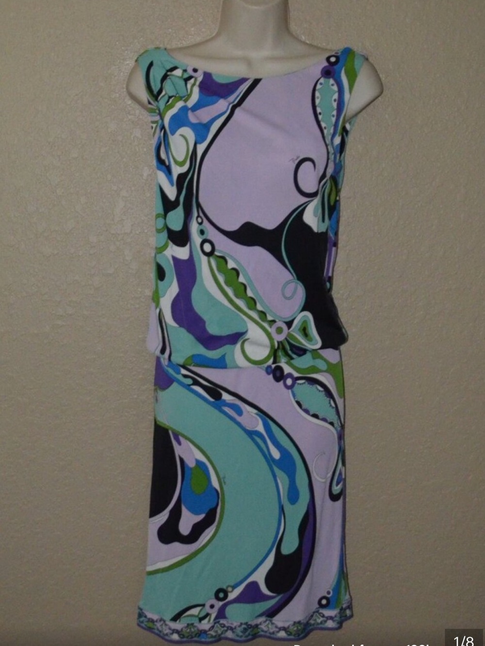 Pucci dress in classic print